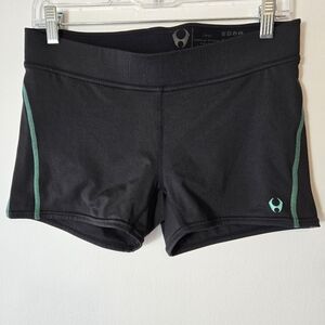 Hylete Altium II Athletic Performance Shorts Size Large Black/Electric Blue